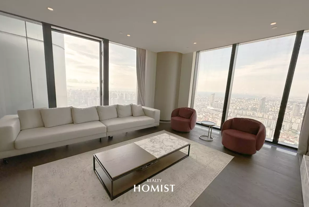 Address İstanbul Residence'da 3 Yatak Odası