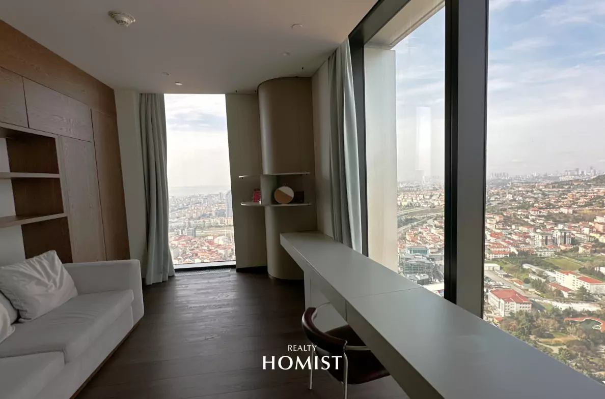 Address İstanbul Residence'da 3 Yatak Odası