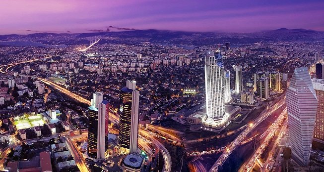 Istanbul skyscrapers