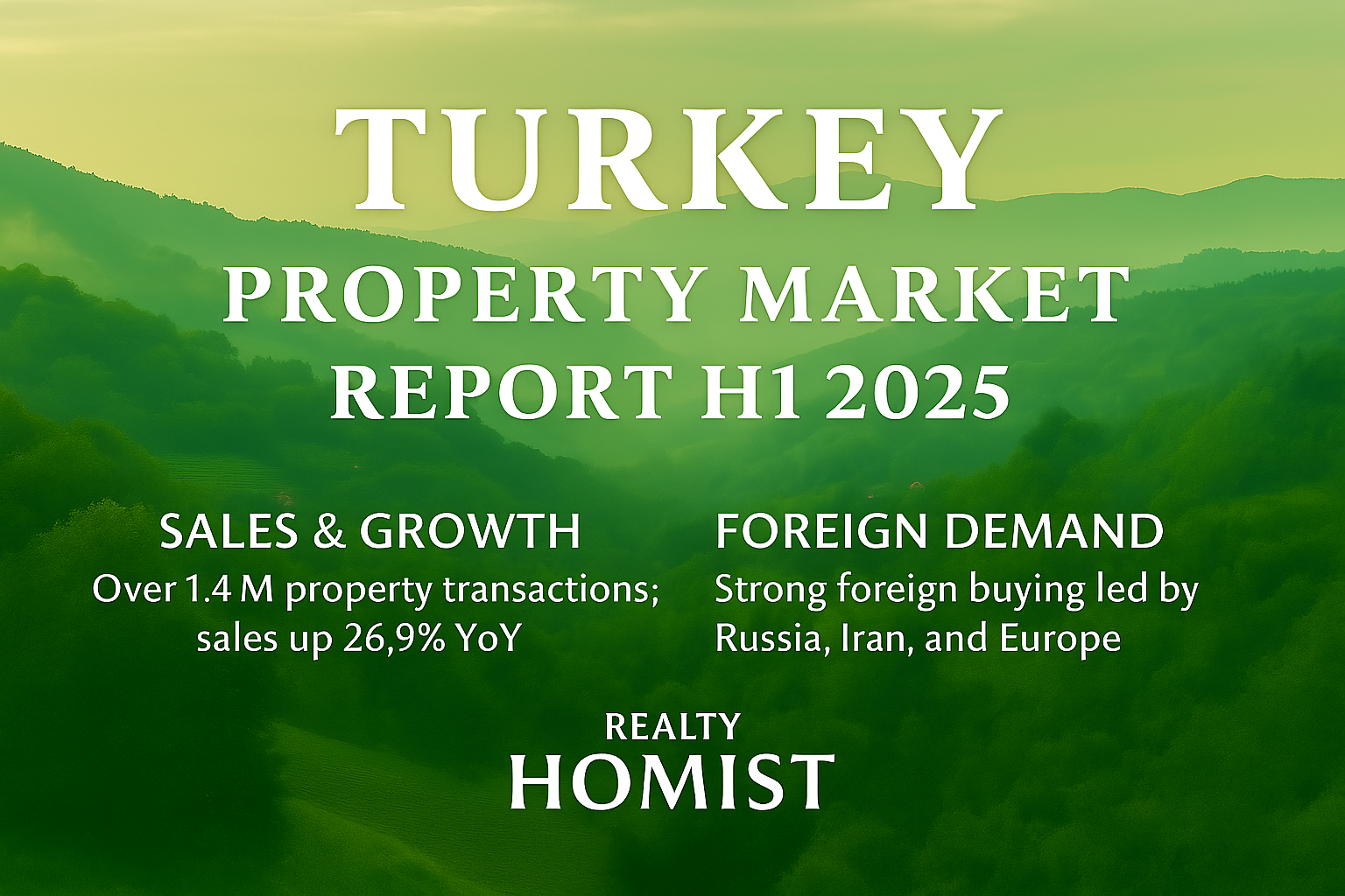 Turkey Property Market - H1 2025