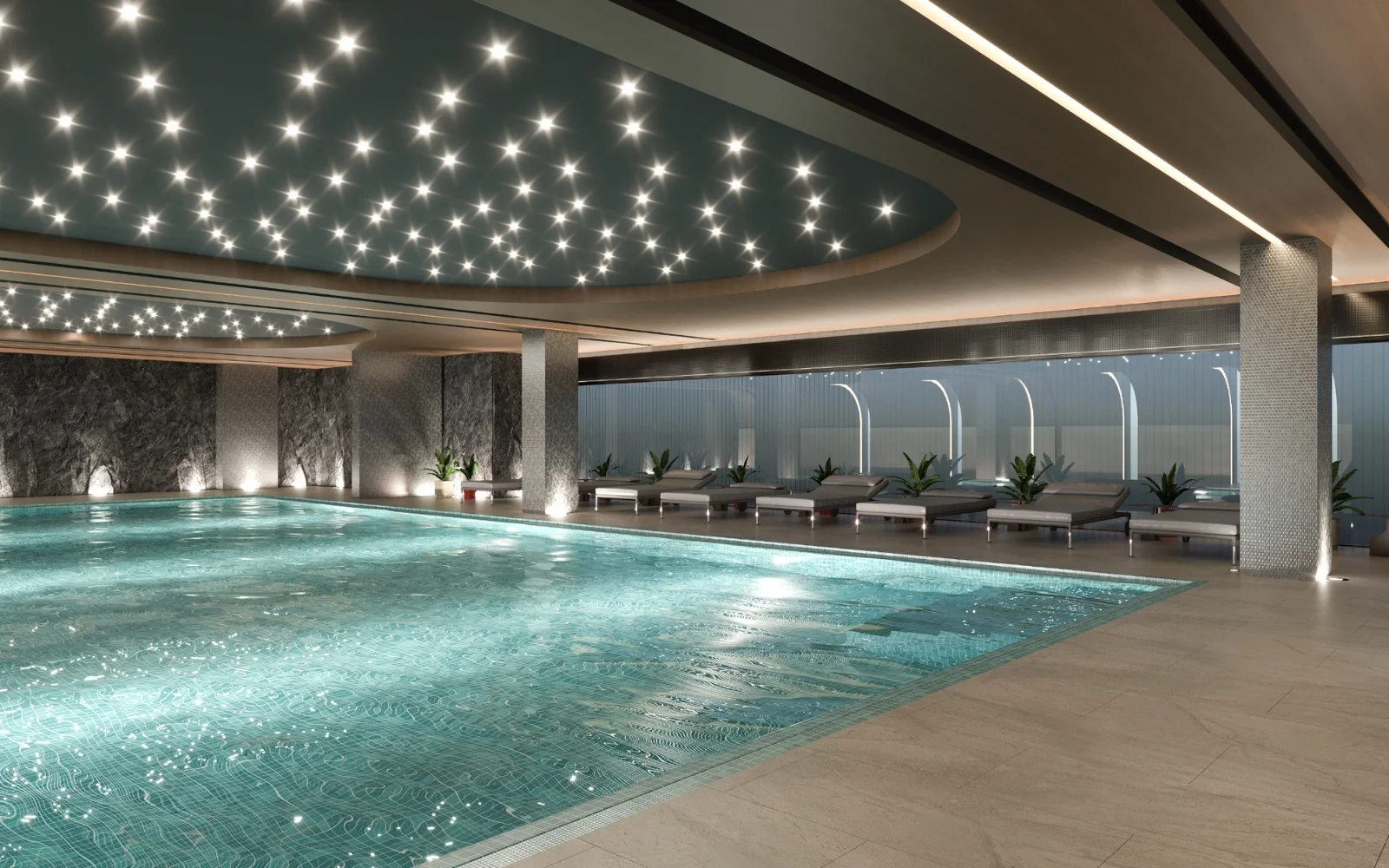 Luxury Residence IStanbul – Bogaz Camlica – Swimming Pool
