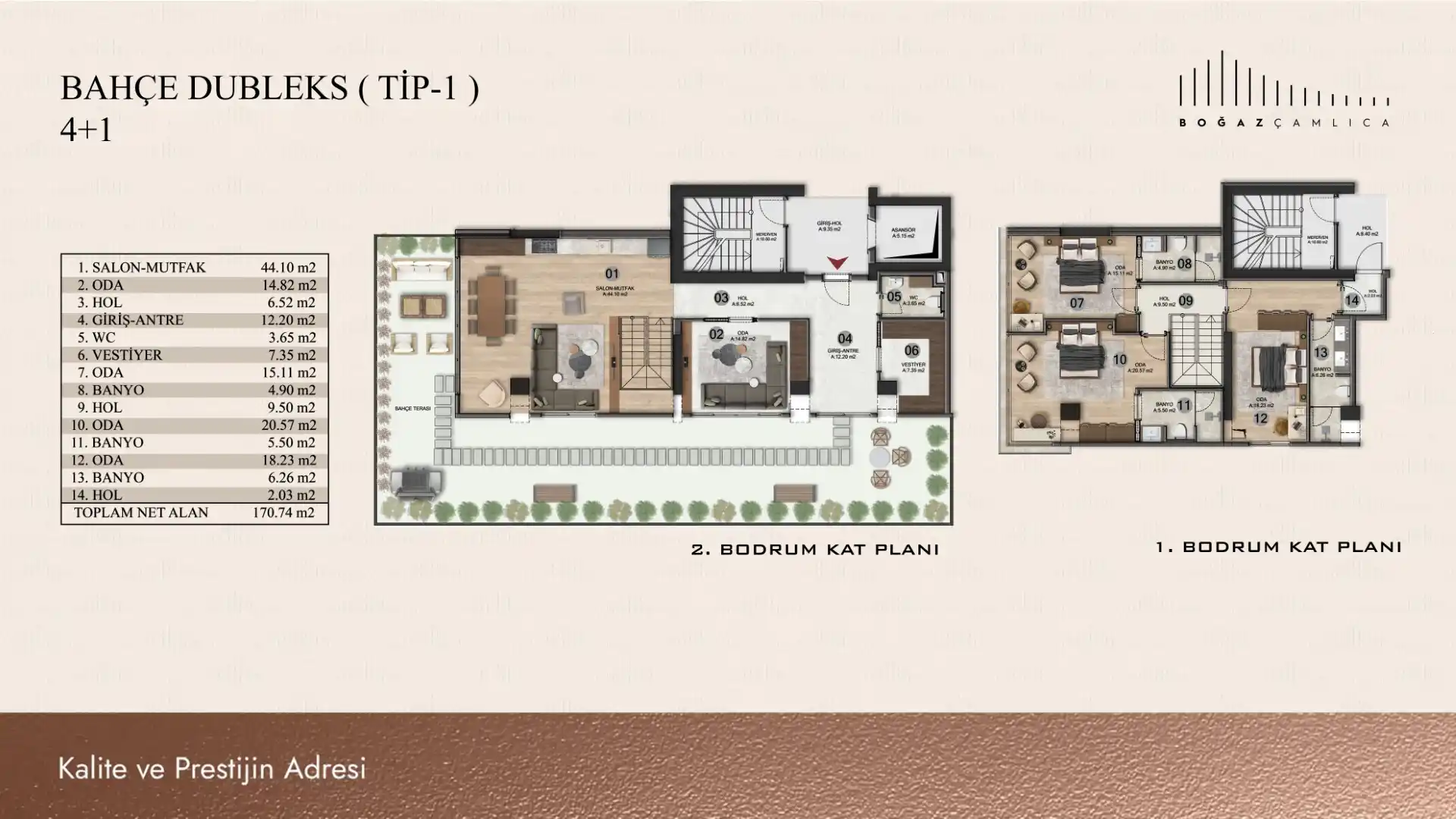Luxury Residence Istanbul – G Floor Plan