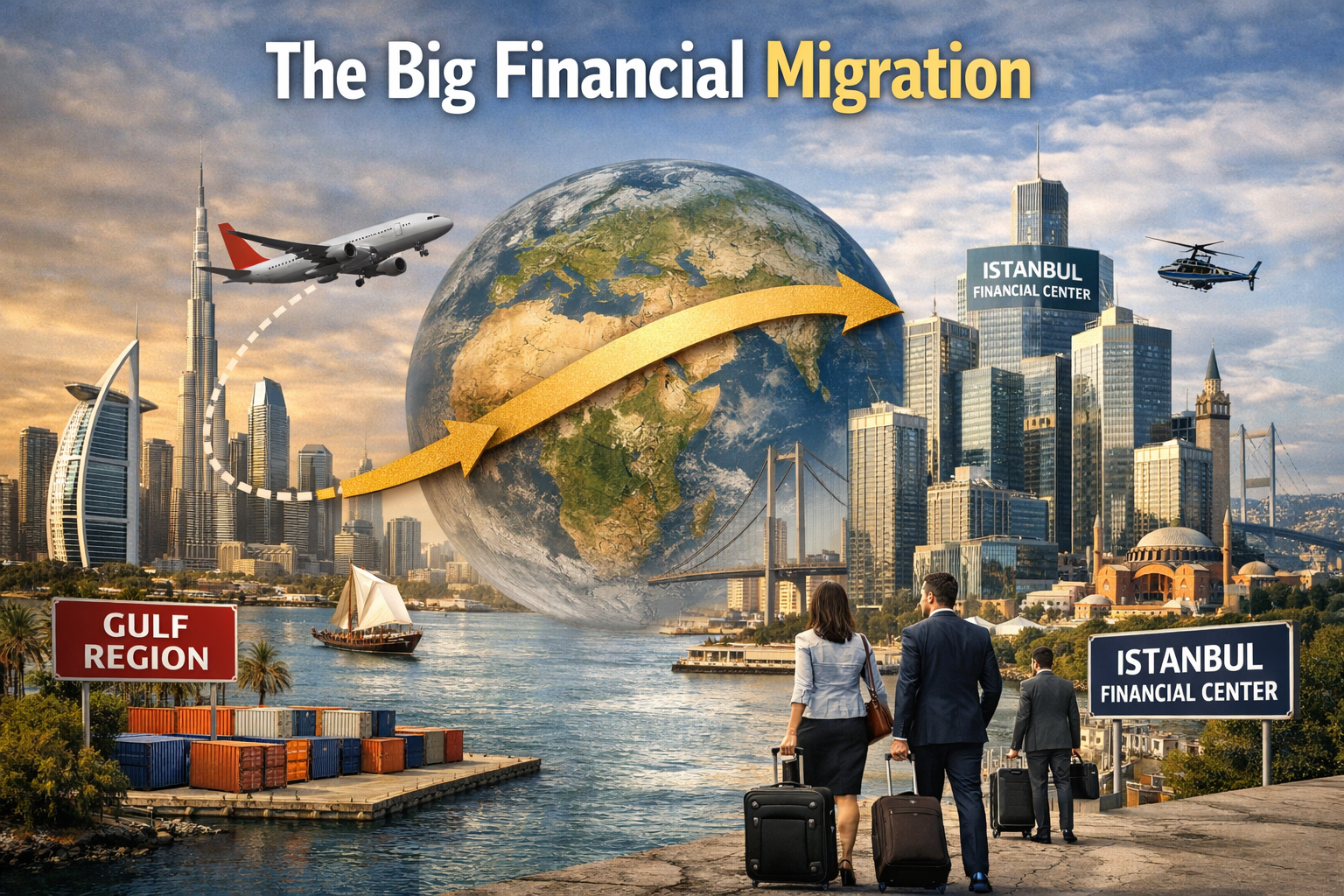 The Big Financial Migration Over 40 international financial institutions are currently looking to relocate their operations from the Gulf to the newly minted Istanbul Financial Center (IFC)