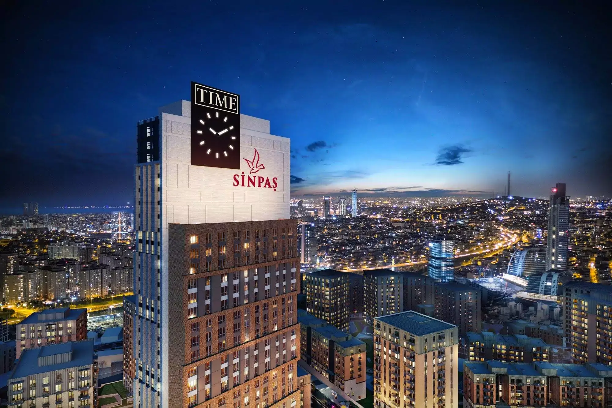 Time Residence Istabul – Sinpas 3 Sinpaş Time Tower Istanbul Financial District