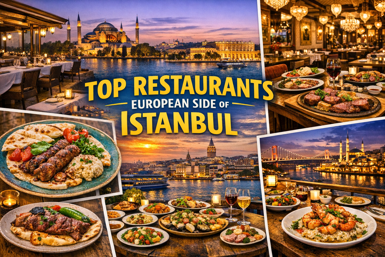 Top Restaurants in European Side of Istanbul