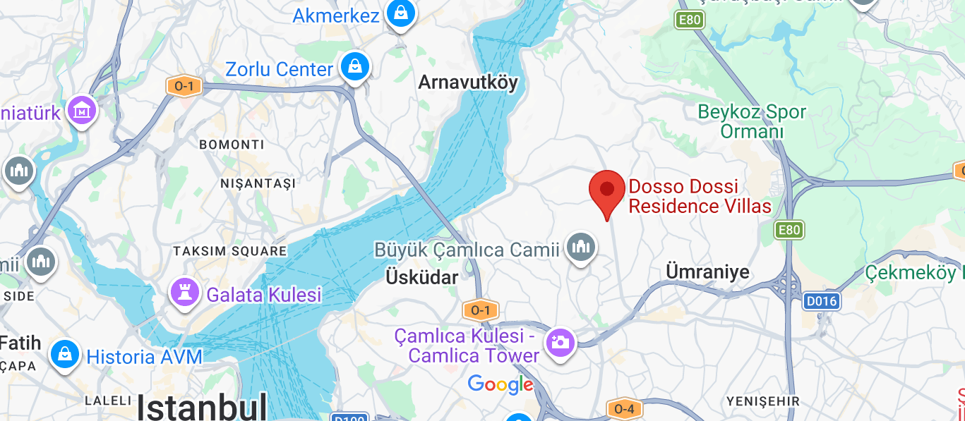 Panoramic Bosphorus view from Dosso Dossi Residence Çengelköy balcony