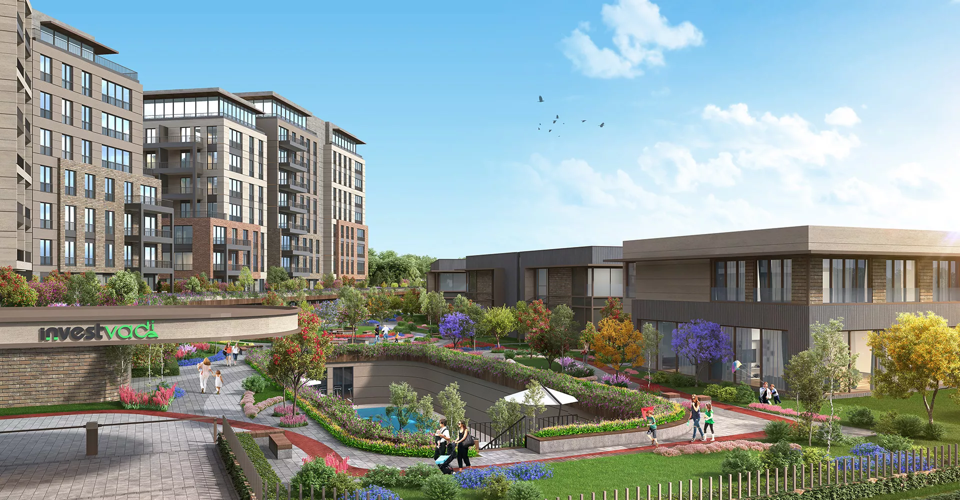 آپارتمان‌های لوکس سرمایه‌گذاری در وادی استانبول