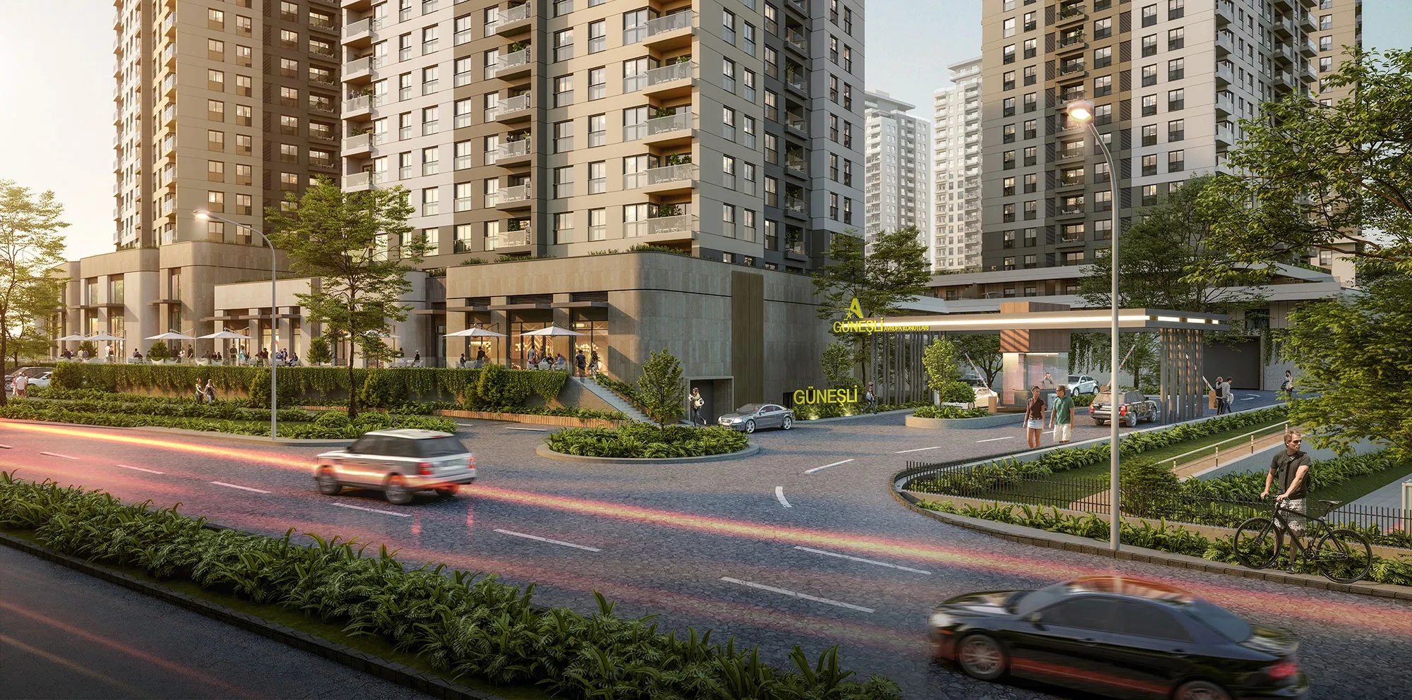 Luxury Apartments in Gunesli