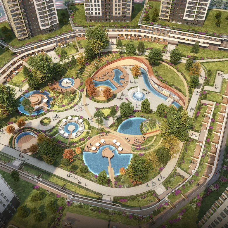 Gated Community in Istanbul