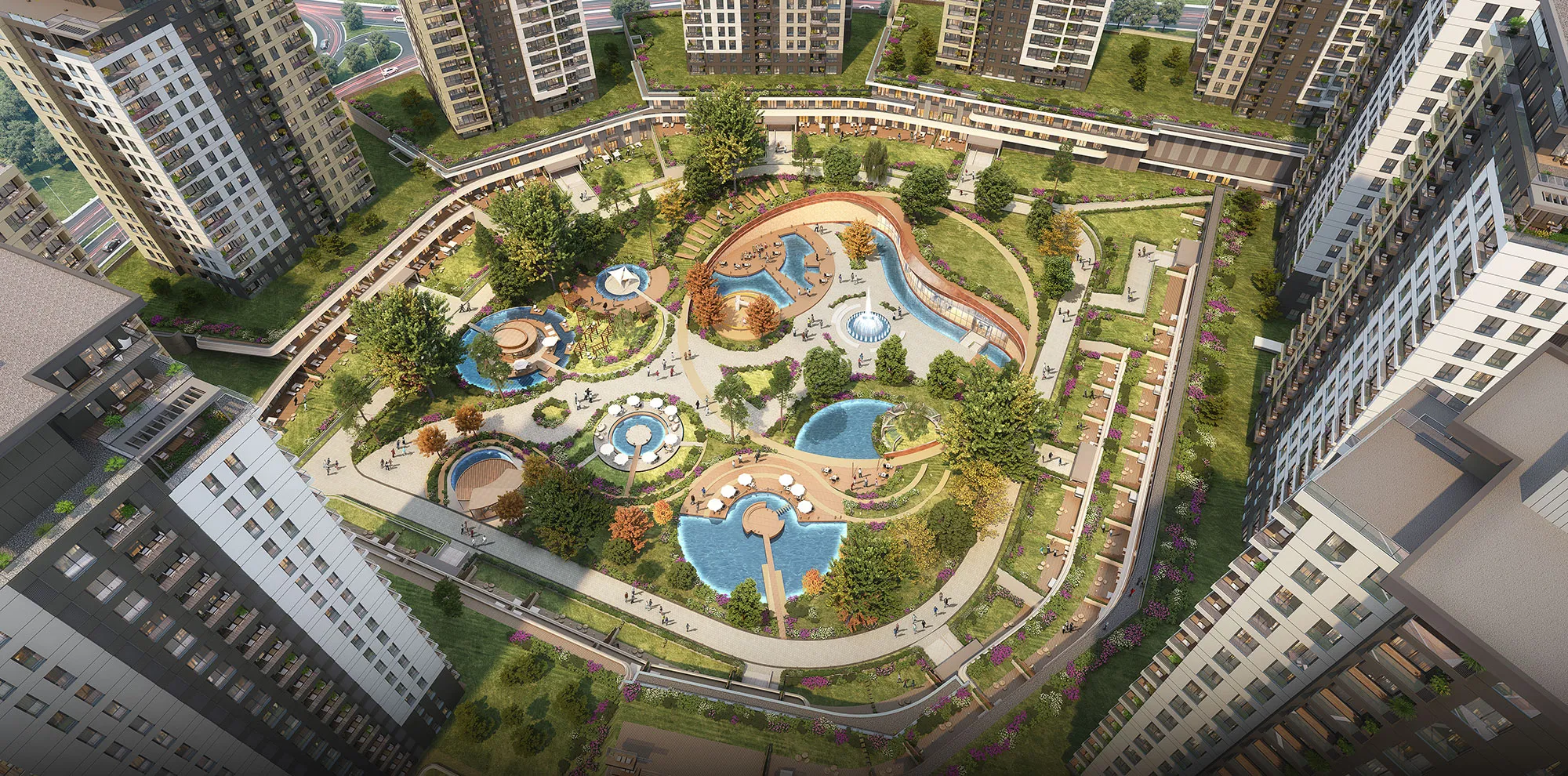 Gated Community in Istanbul