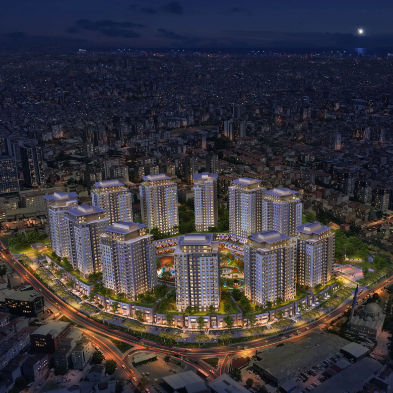 Luxury Apartments Avrupa Konutlari Gunesli
