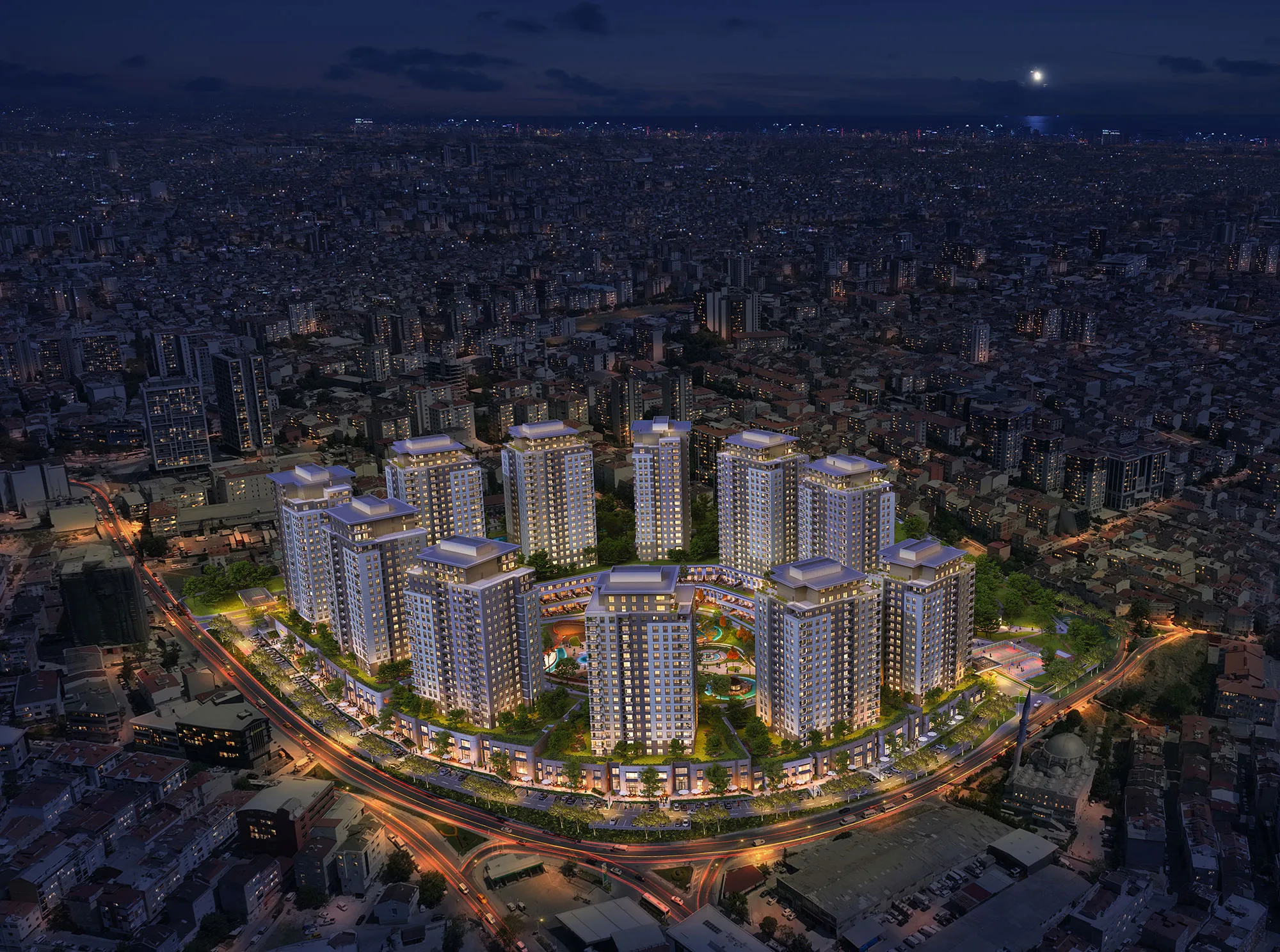 Avrupa Konutlari Gunesli – Istanbul – 5 Luxury Apartments Avrupa Konutlari Gunesli
